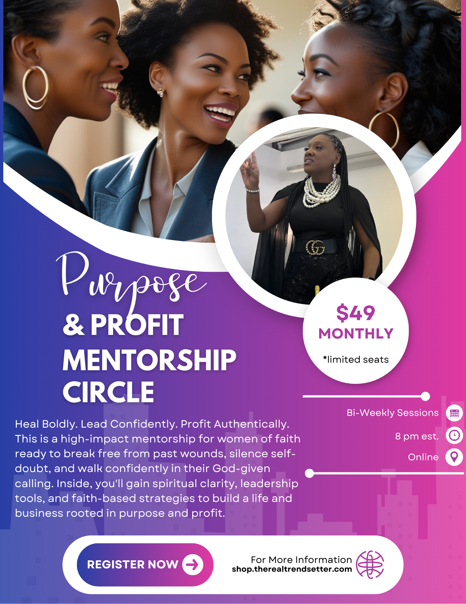 Purpose & Profit Mentorship Circle