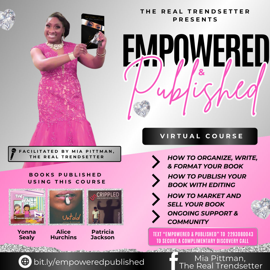 Empowered & Published with The Real Trendsetter