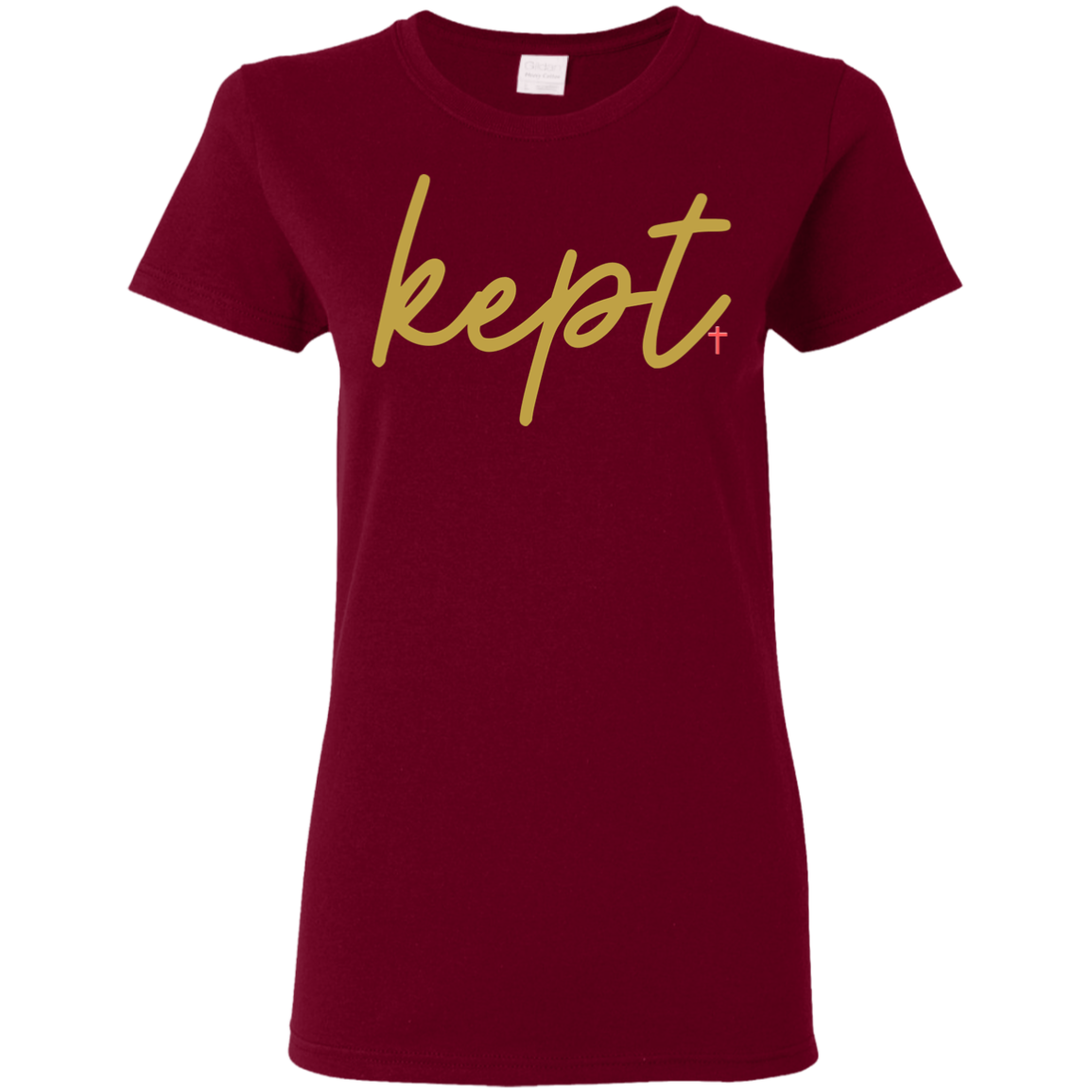 Gold Kept Ladies T-Shirt