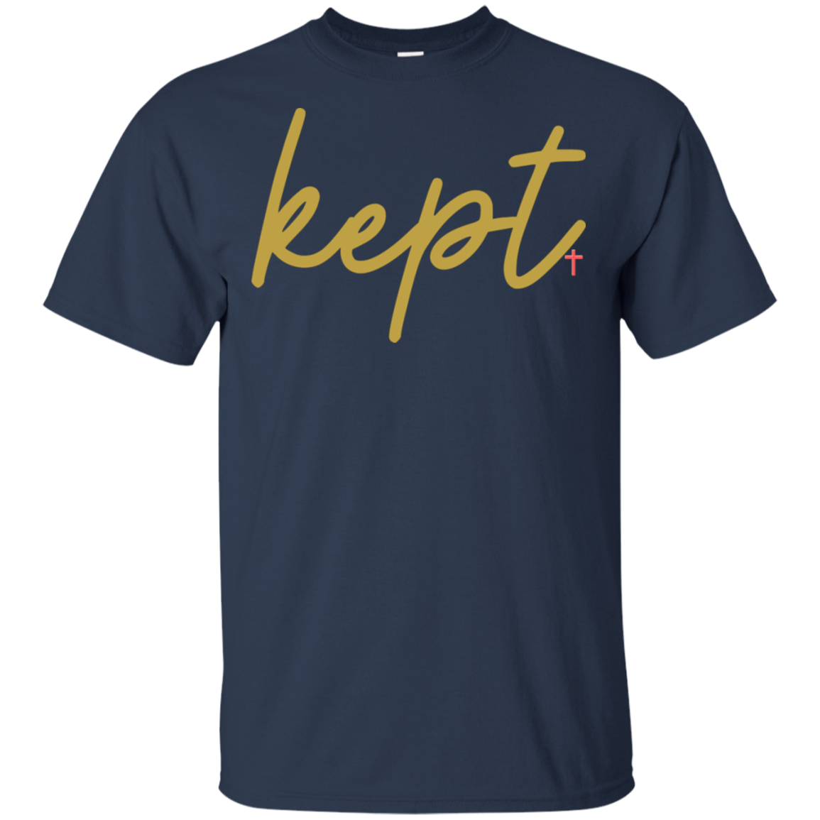 Gold Kept Cotton T-Shirt