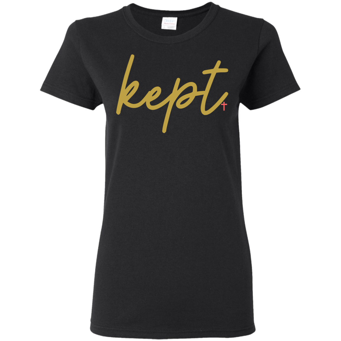 Gold Kept Ladies T-Shirt
