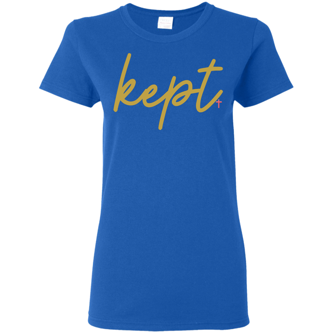 Gold Kept Ladies T-Shirt