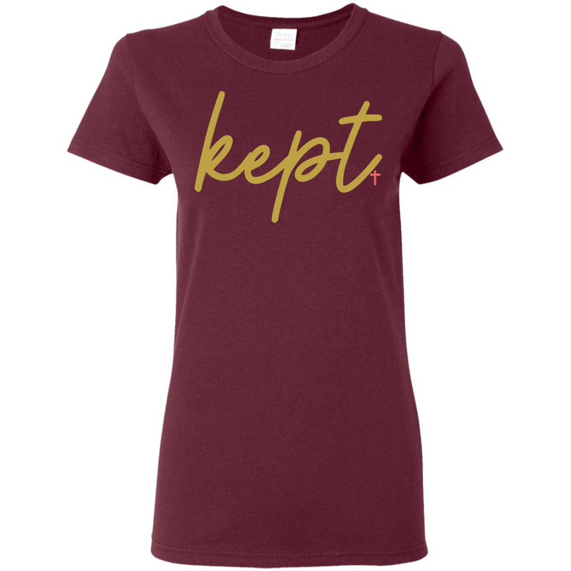 Gold Kept Ladies T-Shirt