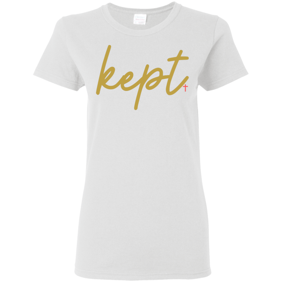 Gold Kept Ladies T-Shirt