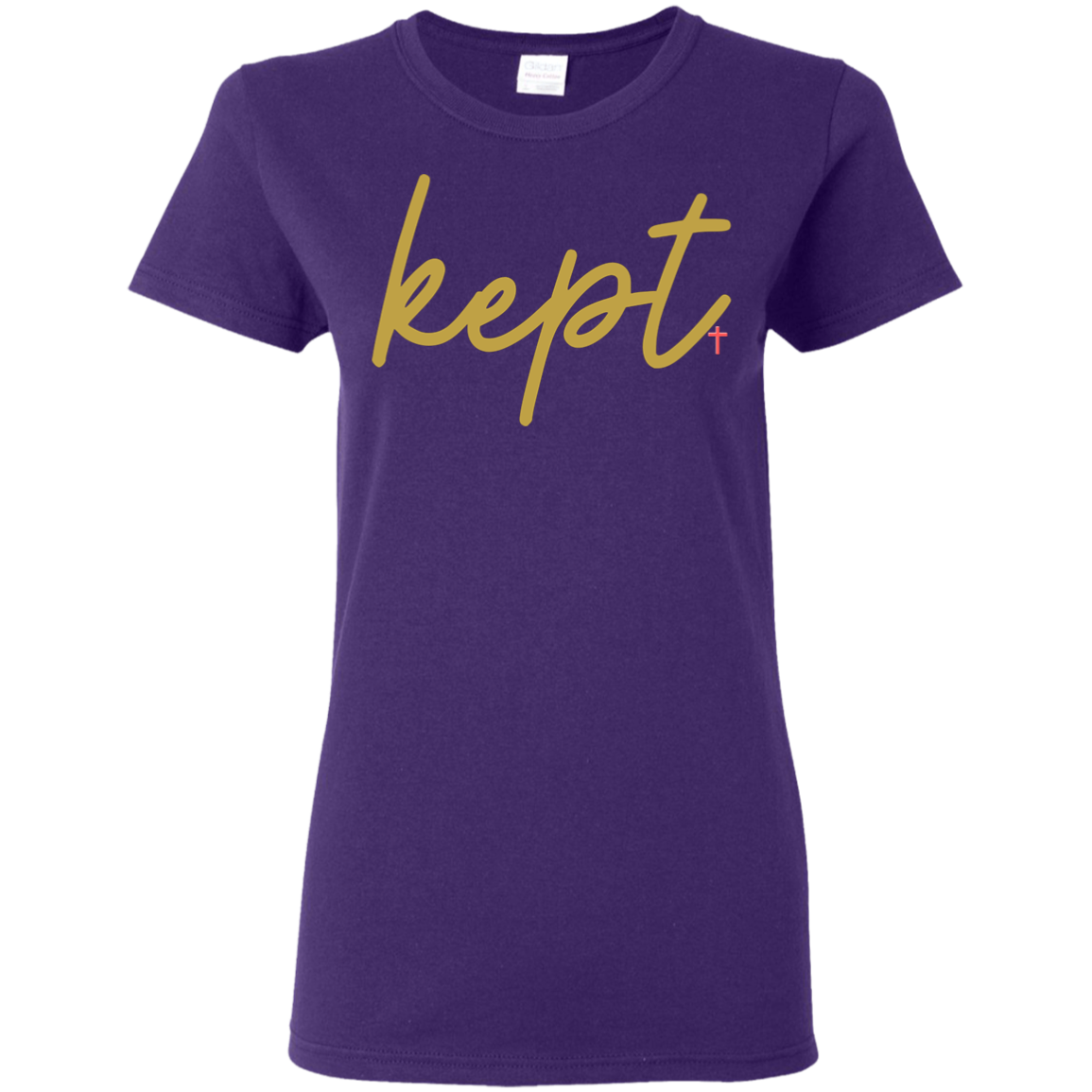 Gold Kept Ladies T-Shirt