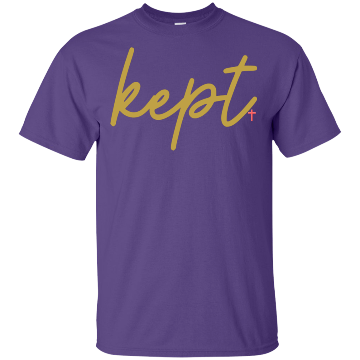 Gold Kept Cotton T-Shirt