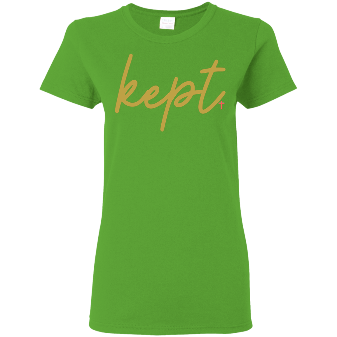 Gold Kept Ladies T-Shirt