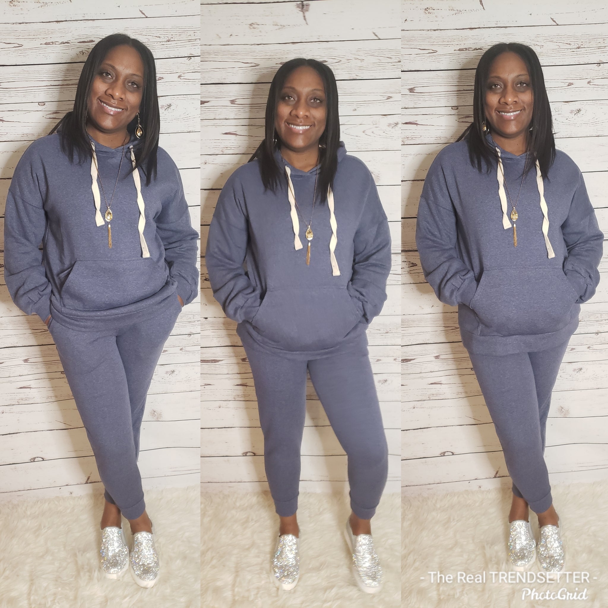 Navy Jogger Set