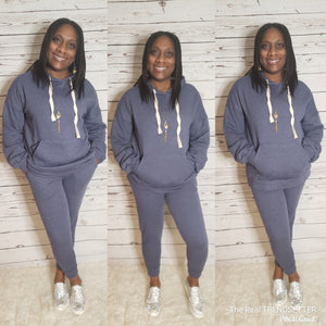 Navy Jogger Set