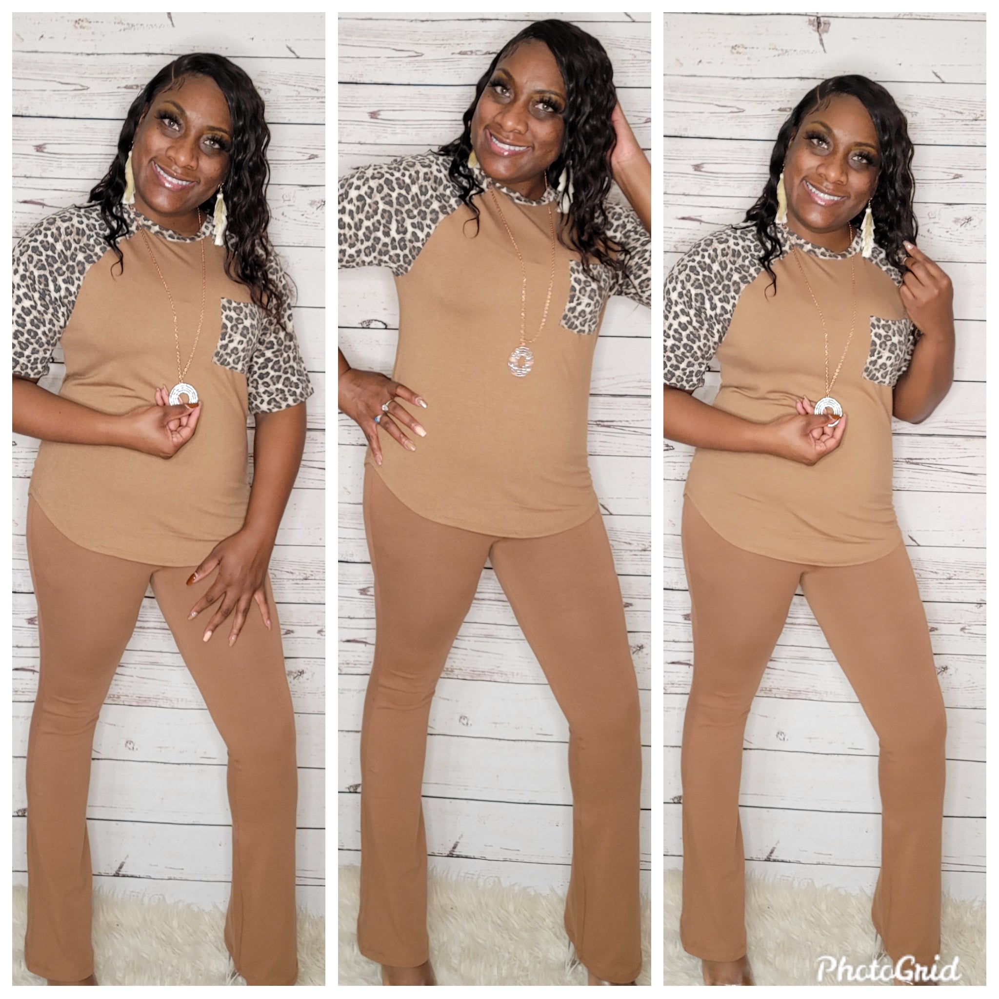 Leopard Sleeve Set (Regular & Plus)