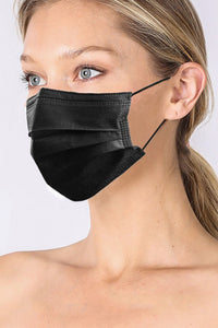 DISPOSABLE MASK 4-LAYER PROTECTION (Black)